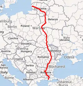 European route E49 - Wikipedia